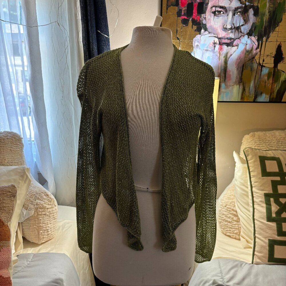 Green sweater Future Collection size M